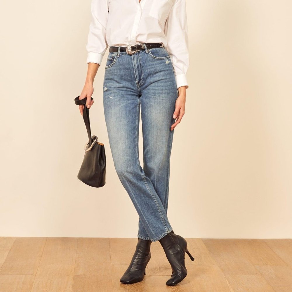 Reformation Brooklyn Relaxed Tapered Jean (26)